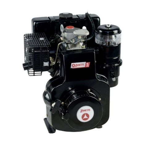 Motore completo diesel motocoltivatore ZANETTI S400C1M conico Ø 23 avv. manuale