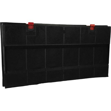vhbw Aktivkohlefilter kompatibel mit Bauknecht DIM6601WS, DIM760/1BR, DIM760/1WS, DIM7601BR, DIM7601WS, DKE1460BL, DKE1460IX Dunstabzugshaube