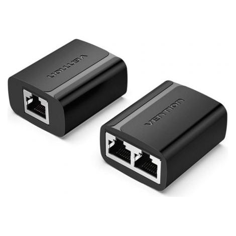 Adaptador Divisor Ethernet LAN a 2 x RJ45 Vention IPTB0 Negro