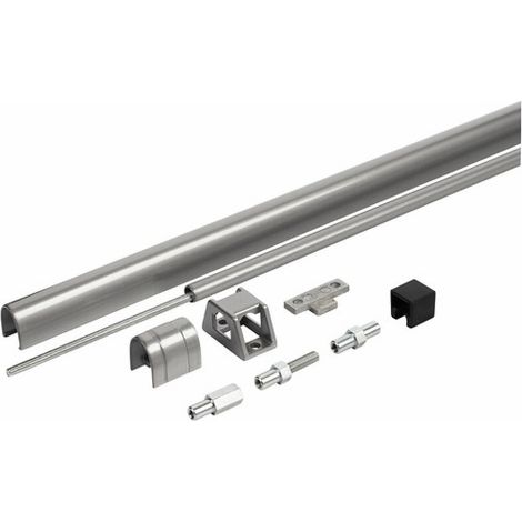 Kit d'allongement pour serrure antipanique porte de 3200 coloris inox - VACHETTE