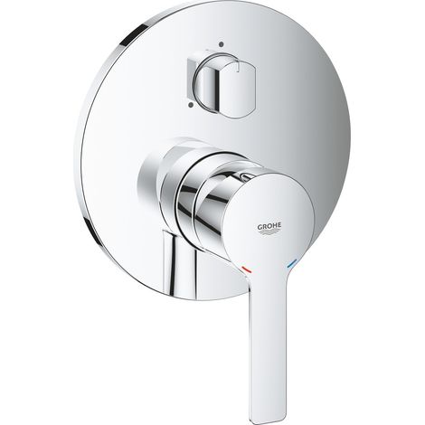 GROHE Miscelatore Monocomando Incasso Vasca Doccia Lineare Solo Parte Esterna 3 Vie (1/3)