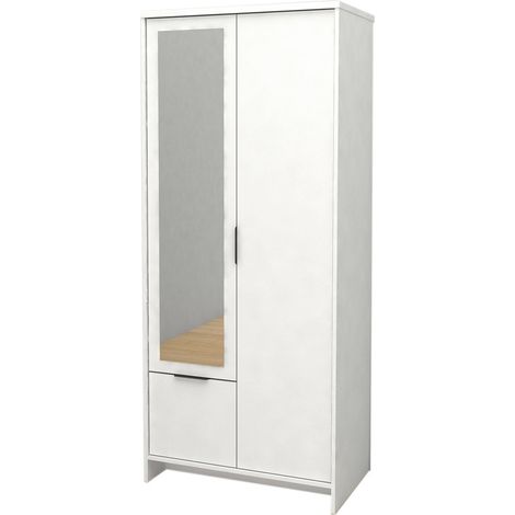 Armario de Dormitorio con Espejo DN 2 Puertas (1/4)