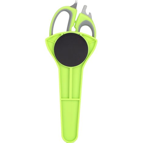 Cuchillo multifuncional de acero inoxidable para parrilla con funda protectora, herramienta de cocina para picnic. (1/5)