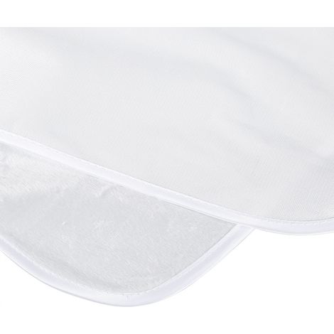 Drap de massage doux et esthétique pour soins SPA avec ouverture pour le visage (Blanc, 120200)