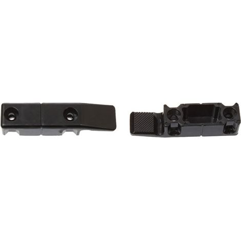 Itar – Clip de fixation lambris noir 65mm – Plastique pour montage à emboîtement – Applications cloisons, faux-plafonds, habillages (1/2)