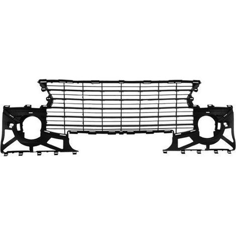 Grille de pare-choc avant centrale noire Peugeot 307 phase 2 2005-2009