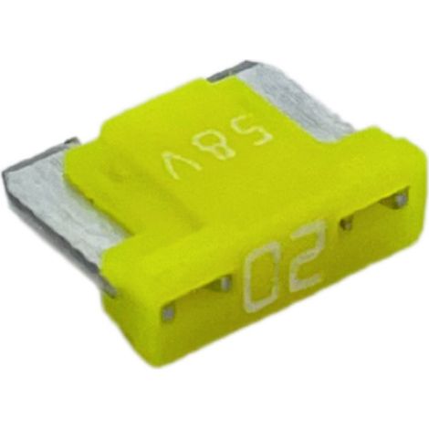 Hansor  ASM-M20 Mini Flachsicherung 20 A Gelb 1 St.