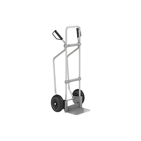 eurokraft pro  Carrello per sacchi in alluminio con pattini 