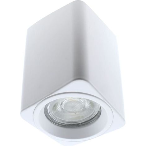Foco “Flin” de aluminio GU10 color blanco (1/5)