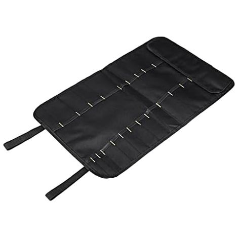 CSPARKV Estuche de cocina profesional de tamaño desplegado de 58 x 35,3 cm con soporte para cuchillos para kit de cocina