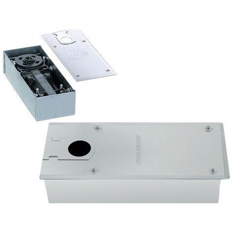 Sistema di chiusura porte automatico chiudiporta in ghisa per porte tagliafuoco taglia fumo e porte a battente MAB - Fermoporta 90°