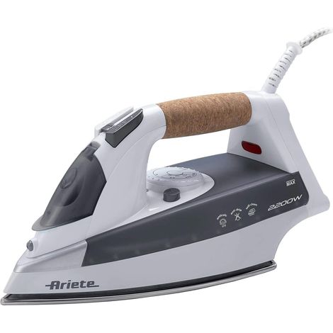Fer à vapeur 2200 W avec plaque inox – Gris