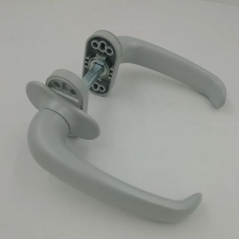 MANIGLIA MEDAL MOD.GIOIA 898 CON MOLLA ARGENTO S5
