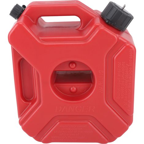 Réservoir de carburant universel portable de 3 litres (0,75 gallon) résistant aux chocs pour motos, véhicules tout-terrain, SUV et VTT (sans support). (1/5)