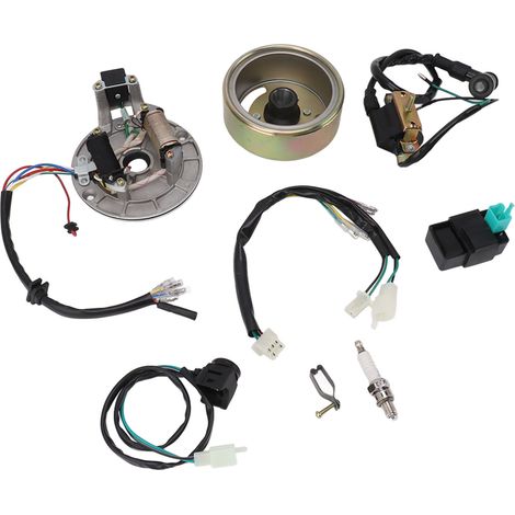 Zündkerzensatz, Hochleistungs-CDI-Zündspule, Ersatz für Lifan 110cc 125cc SSR Coolster Pit Bike Motorrad (1/5)