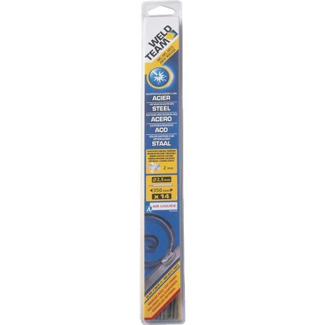 Baguette de soudure Acier D4,0 Etui de 6 - WELDTEAM