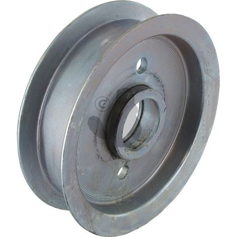 Poulie à Gorge Plate Ggp - Diamétre 129 Mm, Hauteur 36 Mm, Alésage 35 Mm