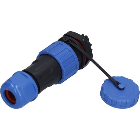 Connecteur Aviation Mâle-Femelle IP68 Étanche, Prise à Écrou Arrière 250V 5A, Connecteur LP206 sans Soudure