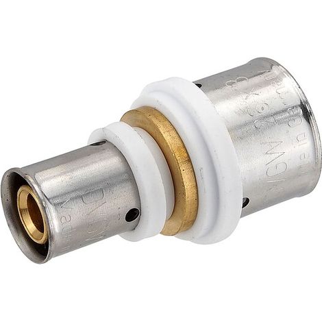 Pressfitting-Kupplung 26 x 3,0 mm - 16 x 2,0 mm für MV-Rohr