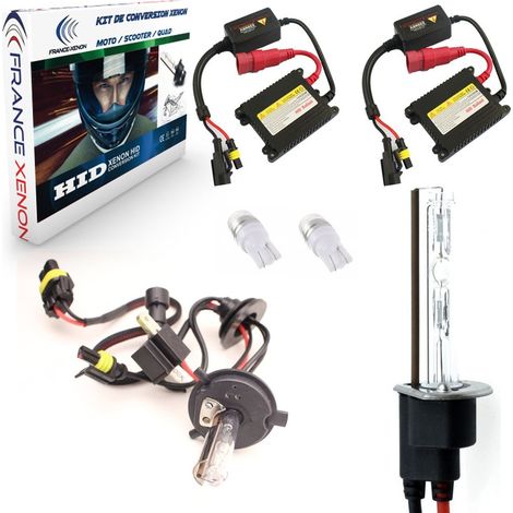 Pack xénon H1 xénon + H4 simple 8000K - moto (1/2)
