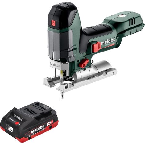 Metabo ST 18 LT 130 BL Scie sauteuse sans fil 18 V 130 mm Brushless + 1x batterie LiHD 4,0 Ah - sans chargeur