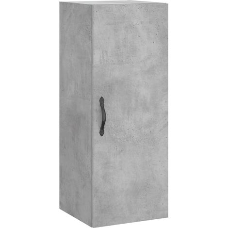 Maison Exclusive - Armario de pared madera ingeniería gris hormig (1/5)
