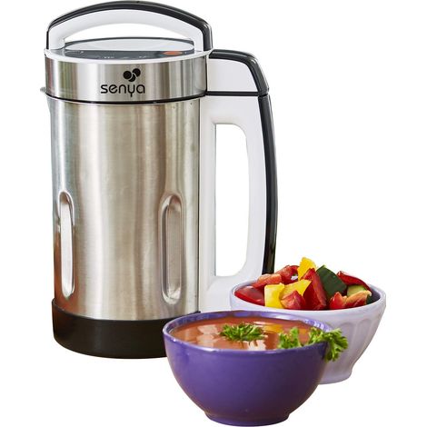 Senya miscelatore riscaldante Inox mixer per zuppe Cook & Heat capacità 1,6L 1150W (1/5)