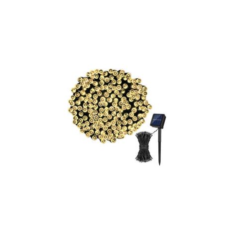 Luci a stringa solari per esterni, lunghe 22 metri con 200 LED, luci a stringa solari impermeabili per interni, 8 modalità di illuminazione (luce bianca calda). - Crezuo