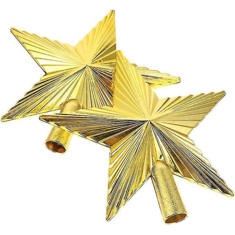 2 étoiles de sapin de Noël (1/3)