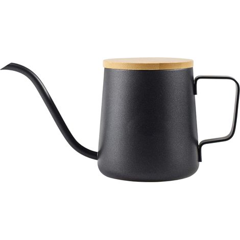 1 cafetière à filtre en acier inoxydable, bec verseur long, col de cygne, 250 ml ou 350 ml, pour cafés et baristas (1/5)