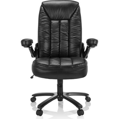 [GEBRAUCHT] B-Ware hjh OFFICE Schwerlaststuhl INSTRUCTOR III XXL Kunstleder schwarz 220kg belastbar (1/2)