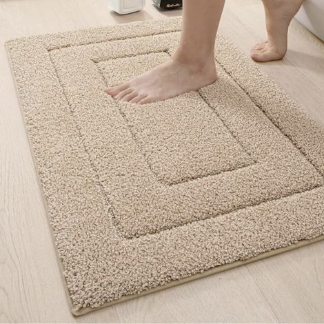 Rutschfeste Badematte – weich und saugfähig – 50 x 80 cm