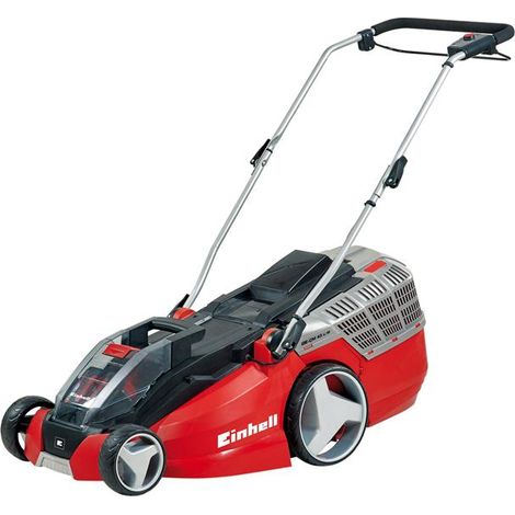 Einhell 3413130 GE-CM 43 Li M Kit 36V (Twin 18V) Brushless 43cm Lawn Mower - 2 x 4.0Ah Batteries