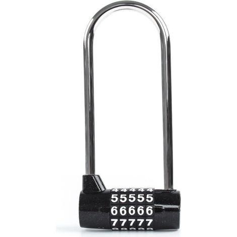 Cadenas à combinaison, cadenas à mot de passe, cadenas à combinaison étanche et antirouille, adapté aux maisons, écoles, entreprises, casiers et autres lieux (cadenas numérique)