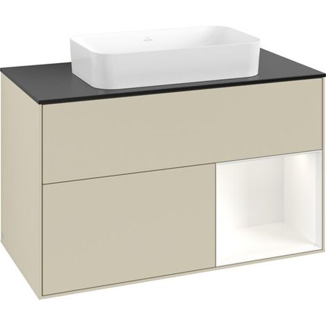 Villeroy & Boch F662MTHJ Meuble sous-lavabo Finion F66 (1/3)