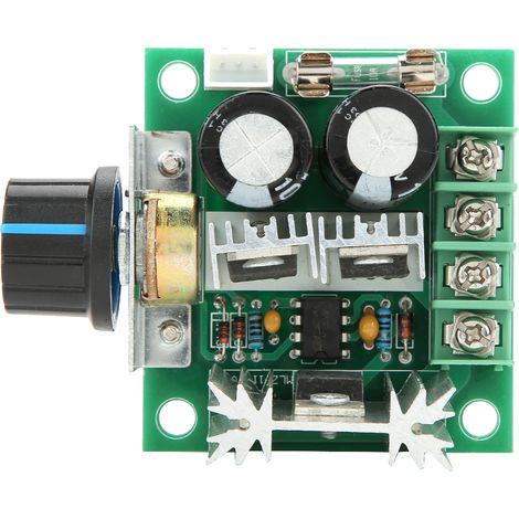 12V-40V 10A PWM DC Motor Governor Stepless Variable Speed Control Switch Module
