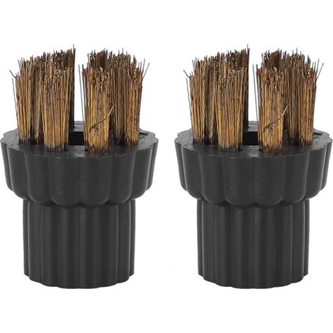 Brosse Balai Vapeur H2O Mop,Brosse X5 Ho2 Vapeur,H2O Mop X5 Accessoires,Tête De Brosse Pour Vadrouille À Vapeur,2 Pièces De Rechange Pour Tête De Brosse En Laiton,Accessoires Adaptés Pour Vadrouille À (1/5)
