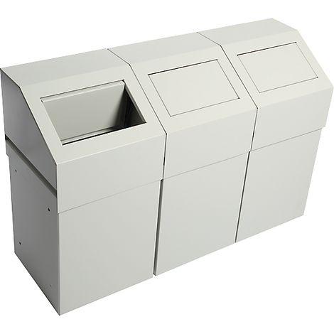 FRANKEL kaiserkraft, Poste de tri des déchets 3 éléments, (1/2)