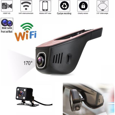 Full HD 1080P Hidden WiFi Car Auto DVR Camera Video Recorder DashCam G-sensor