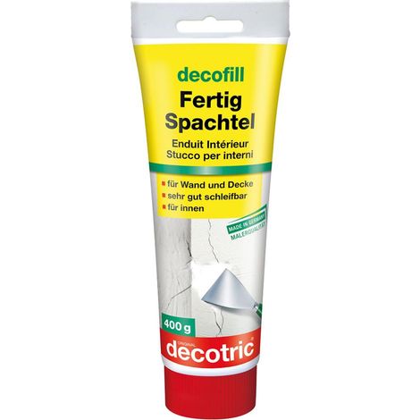 Decofill Fertigspachtel 400 g Tube,innen decotric (1/2)