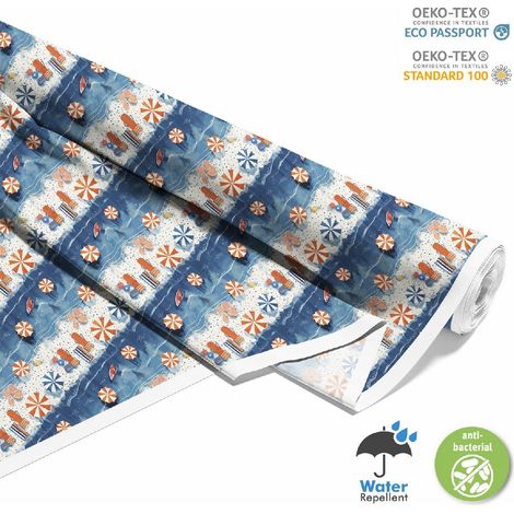 TESSUTI DECORATIVI PER ESTERNI OXFORD - motivo estivo  DX9219 (1/5)