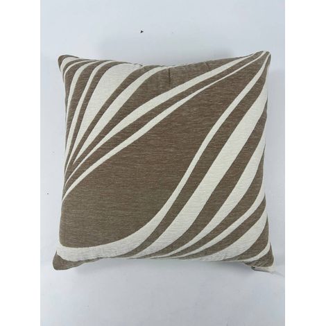 Cuscino betima quadrato 45x45 cm beige - Atmosphera créateur d'intérieur (1/3)