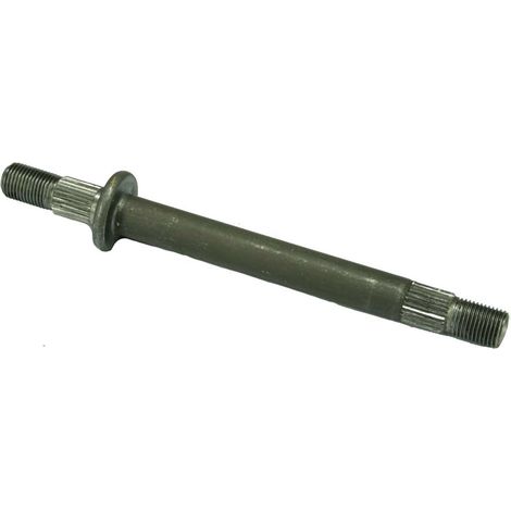 ALBERO LAMA TRATTORINO Millerighe, lunghezza totale 160 mm. Dado 455061-450045