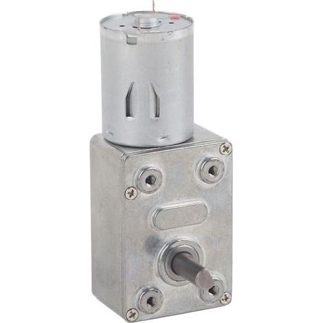 Moteur à Couple élevé Réversible avec un équipement Hélicoïdal 12 V Cc 12 V avec une Charge de 5 Tr/Min (62 tr/min) (1/5)