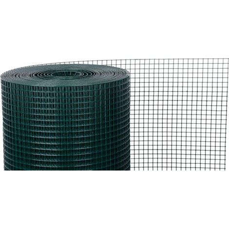Geflecht GARDEN PVC, 1000/19x19/1,45 mm, grün, RAL 6005, viereckig, Garten, Tierhaltung, Packung 10 m