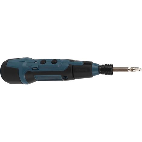 Tournevis électrique 3,6 V avec lampe torche, alimenté par batterie au lithium, tournevis rotatif portable et jeu d'embouts (1/5)