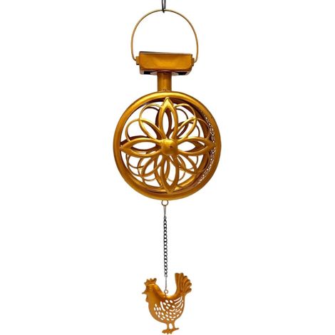 Lampes solaires suspendues d'extérieur pour fleurs, adaptées aux porches, terrasses, jardins, patios, balcons, maisons et appartements. (1/4)