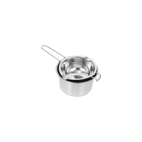 Ensemble bain-marie inox pour chocolat – EINNENFFER – Casserole à fondre, chauffage indirect, polyvalent et compact