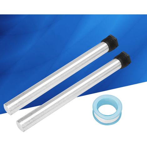Stück Magnesium-Anodenstäbe 21 x 235 mm für Warmwasserbereiter, 3/4-Zoll-NPT-Gewinde