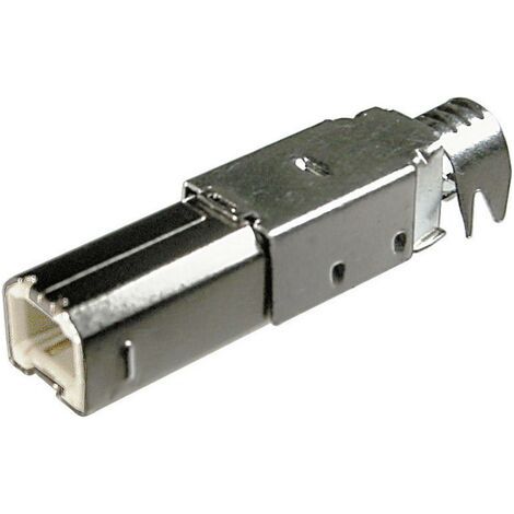 Connecteur USB 2.0 mâle A type USB B mâle, droit à souder D14753 (1/4)